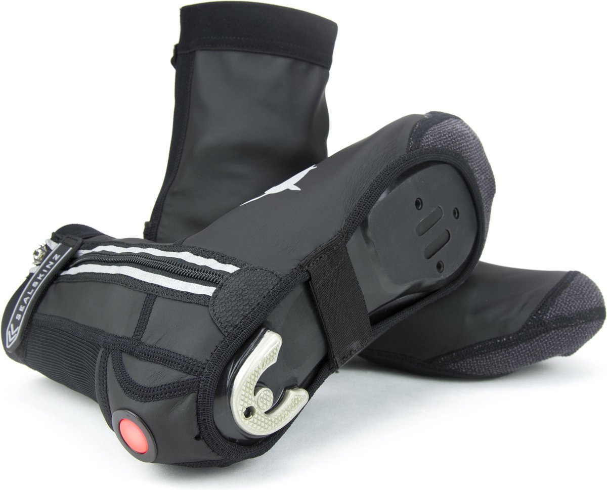 Sealskinz All Weather LED Open Sole Cycle Overschoenen Unisex - Maat S