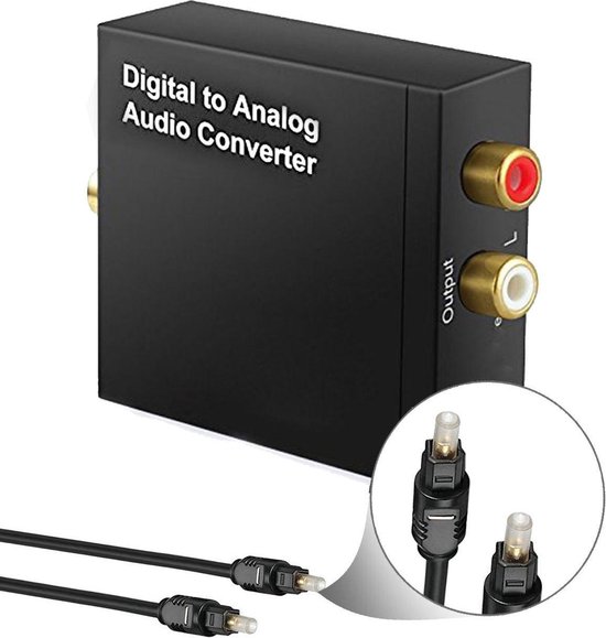 Convertisseur numérique-analogique - Coaxial vers analogique - Convertisseur  Audio 