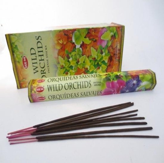 HEM Wierook - Wild Orchids - 1 los pakje á 20 stokjes