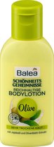 DM Balea reisflesje Bodymilk Beauty secrets Olijf met jojoba-olie en olijfbladextract - reisverpakking (50 ml)