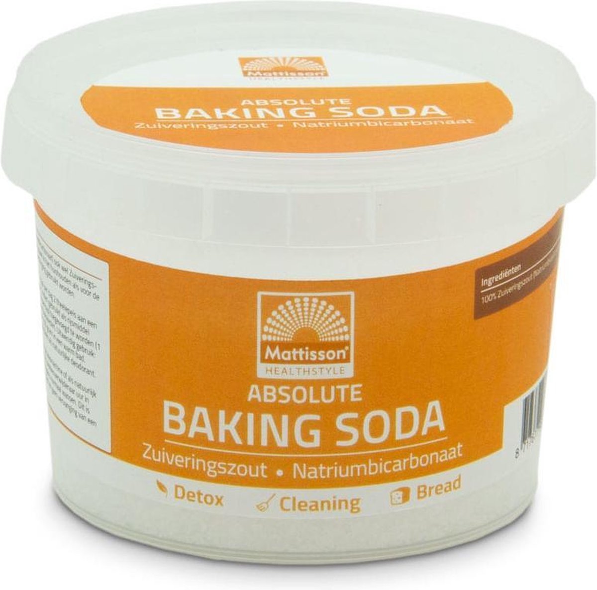 Ontembare Stimulans opslaan Baking Soda - Zuiveringszout - 300 g | bol.com