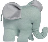 Baby's Only Knuffel olifant Sparkle - Knuffeldier - Baby knuffel - Goud-Mint Mêlee - Met subtiel glittertje - Baby cadeau