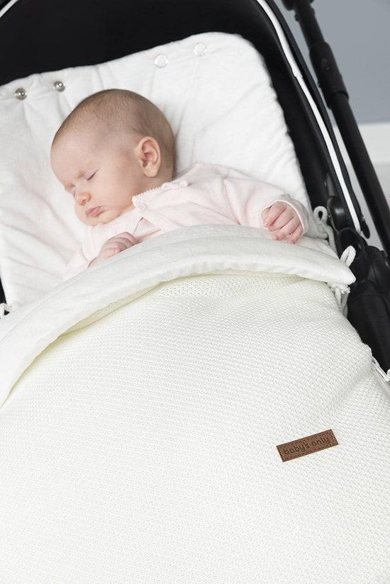 Baby's Only Voetenzak autostoel 0+ Classic - Blush - Geschikt voor drie- en vijfpuntsgordel — afbeelding 3