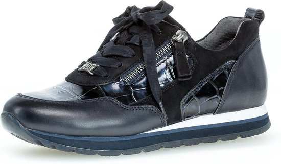 Gabor Comfort sneakers blauw - Maat 39 | bol.com