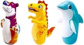 Intex Grote 3D Bop Bag Dino, Tijger of Dolfijn Assorti