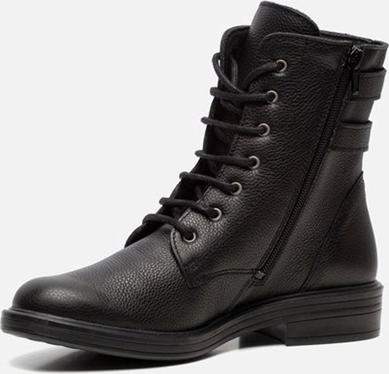 Feyn veterboots zwart sale