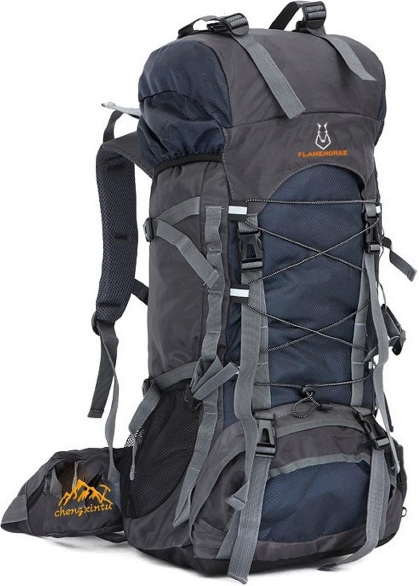 BACKPACK rugtas XXL 60 liter / hiking / trekking GROOT LUXE UITVOERING |  bol.com