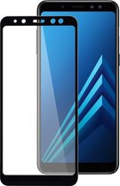 Samsung A8 2018 screenprotector - Beschermglas Samsung Galaxy A8 2018 Screen Protector Glas - Full Cover - 1 stuk