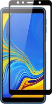 Samsung A7 2018 screenprotector - Beschermglas Samsung Galaxy A7 2018 Screen Protector Glas - Full Cover - 1 stuk