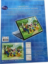Laptopsticker Disney Donald Duck, Mickey Mouse, Minnie Mouse, Pluto, Goofy | 2 Stuks | Voor Laptops 19 - 29 cm t/m 27,5 x 36,5 cm
