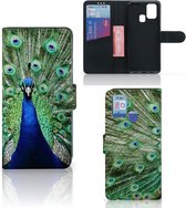 Wallet Book Case Samsung Galaxy M31 GSM Hoesje Pauw