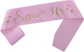Sweet 16 hartjes sjerp (roze) | Feest - Verjaardag - Sweet Sixteen
