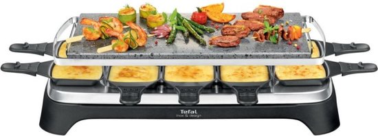 Tefal Inox & Design PR457B12 Steengrill
