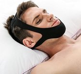 Slaap hoofdband tegen bijten en snurken - Snurkband - Anti snurk masker - Kinband - Kaak ondersteuning - Snurkmiddel - Antisnurk - Universeel
