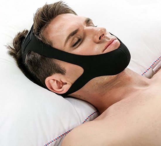 adverteren Vader fage Virus Slaap hoofdband tegen bijten en snurken - Snurkband - Anti snurk masker -  Kinband -... | bol.com