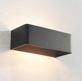 Wandlamp Mainz Zwart - LED 2x3W 2700K 2x270lm - IP20 - Dimbaar > wandlamp binnen zwart | wandlamp zwart | muurlamp zwart | led lamp zwart | sfeer lamp zwart | design lamp zwart