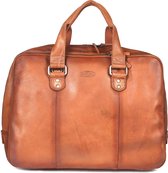 Sparwell Anthony Leren Laptoptas - 16 inch - Cognac