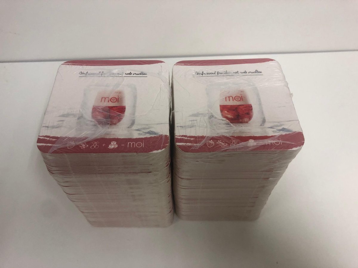 Max On Ice bierviltjes 2 rollen bier vilt viltjes MOI