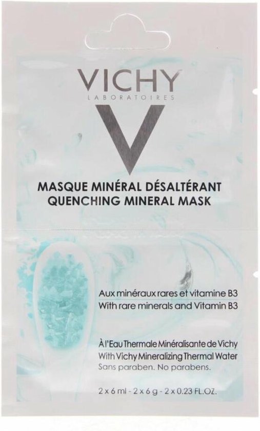 Vichy Pureté Thermale Mineraal Masker - 2x6ml - Verfrissend | bol.com