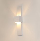 Wandlamp Gyhum II Wit - 1x G9 LED 3,5W 2700K 350lm - IP20 - Dimbaar > wandlamp wit | wandlamp binnen wit | led lamp wit | sfeer lamp wit
