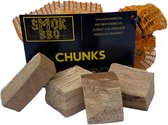 Eiken - Beuken - Hickory Chunks Pakket | 3KG | Rookhout | Netzak |