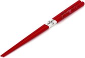 Japanse eetstokjes met bloesem motief (rood)