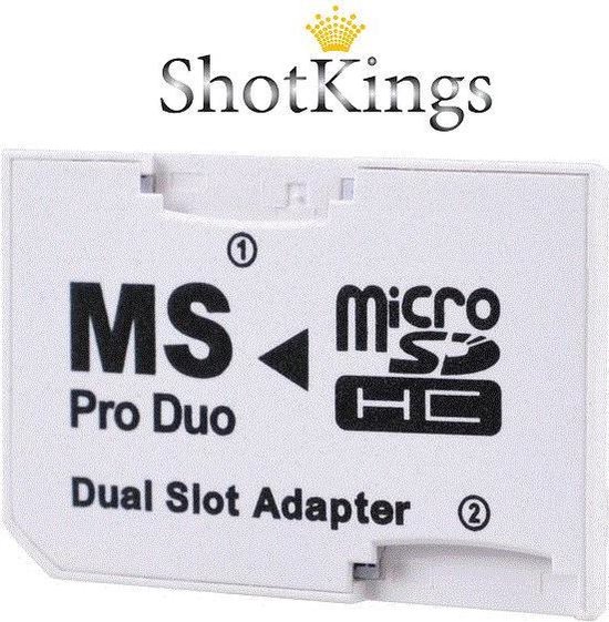 Adaptateur de carte mémoire Micro SD vers Memory Stick Pro Duo