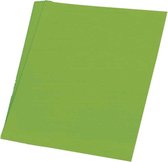 Fluor kleur karton groen 48 x 68 cm