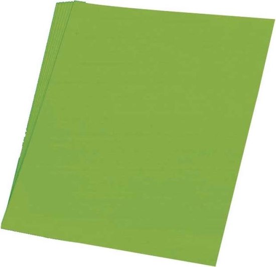 ader Uitstralen melk wit Fluor kleur karton groen 48 x 68 cm | bol.com