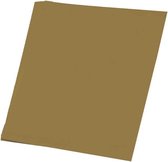 3x Gouden karton vel 48 x 68 cm - Hobbykarton - Hobby/knutselmateriaal