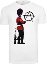 Urban Classics Banksy Heren Tshirt -L- Brandalised - Banksy's Graffiti Anarchy Wit