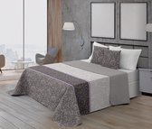 Luxe Bedsprei deken 260 x 240 Taiti vermelo met kussenslopen