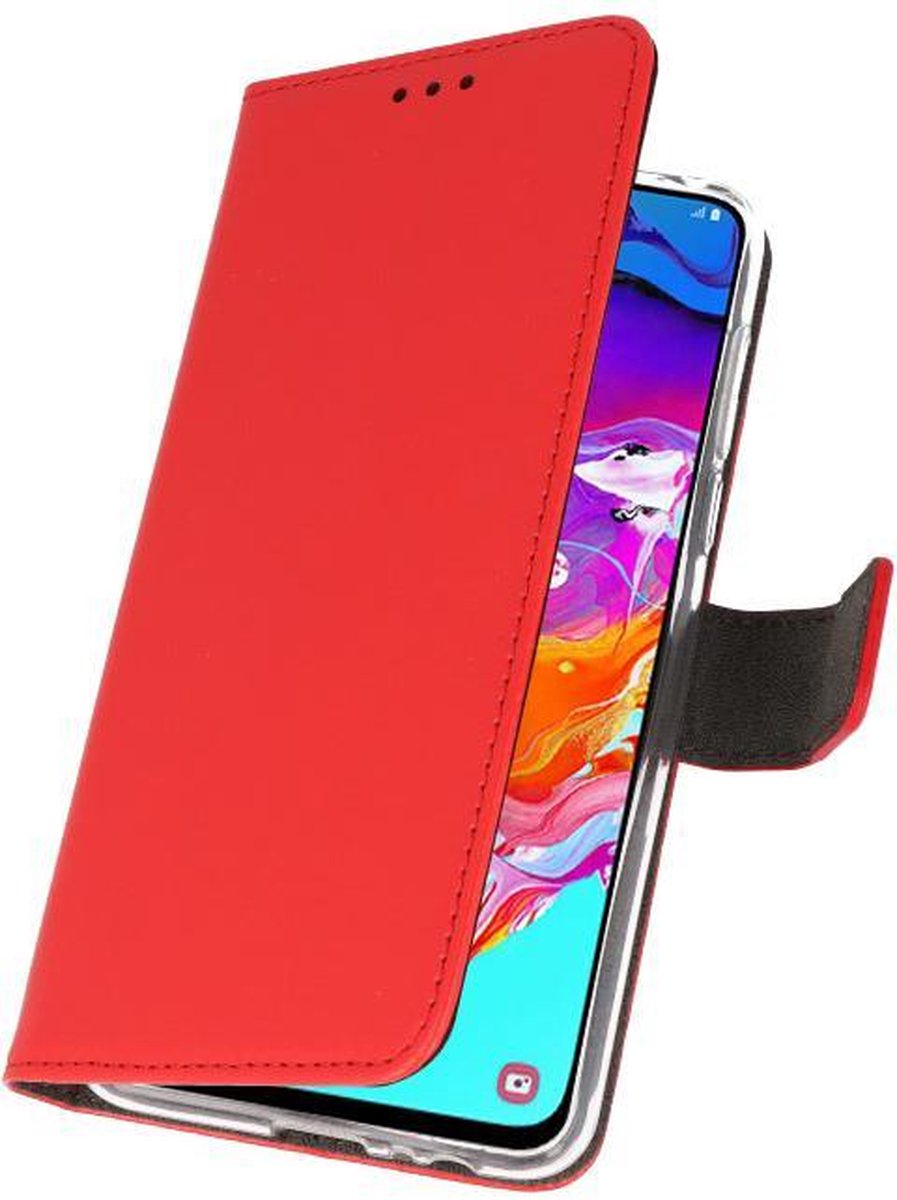 Bestcases Pasjeshouder Telefoonhoesje Samsung Galaxy A71 - Rood