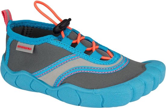 Waimea Aqua Shoes Foot - Junior - Anthracite / Bleu / Orange Fluor - 25