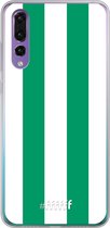 Huawei P30 Hoesje Transparant TPU Case - FC Groningen #ffffff