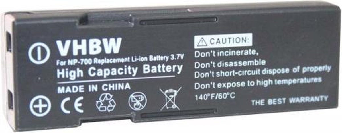 Camera accu compatibel met o.a. Konica Minolta NP-700 / 500 mAh