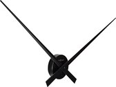 NeXtime Hands - Horloge - Ronde - Aluminium - Ø85 cm - Noir