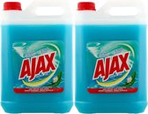 Ajax - Nettoyant tout usage - Eucalyptus - 2 x 5l - Forfait à prix réduit