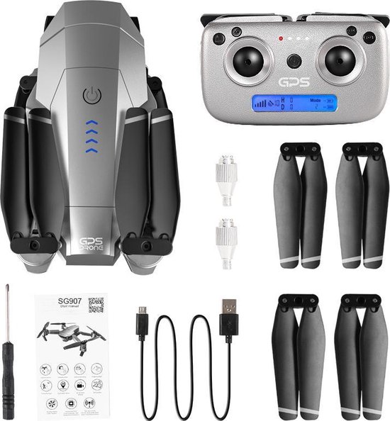 SG907 Smart Drone – 4K Dual Camera Wide Angle – 50x Zoom