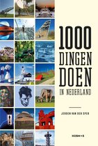 Collage van Nederlandse locaties en activiteiten, waaronder een vliegveld, een kabelbaan en een vuurtoren.