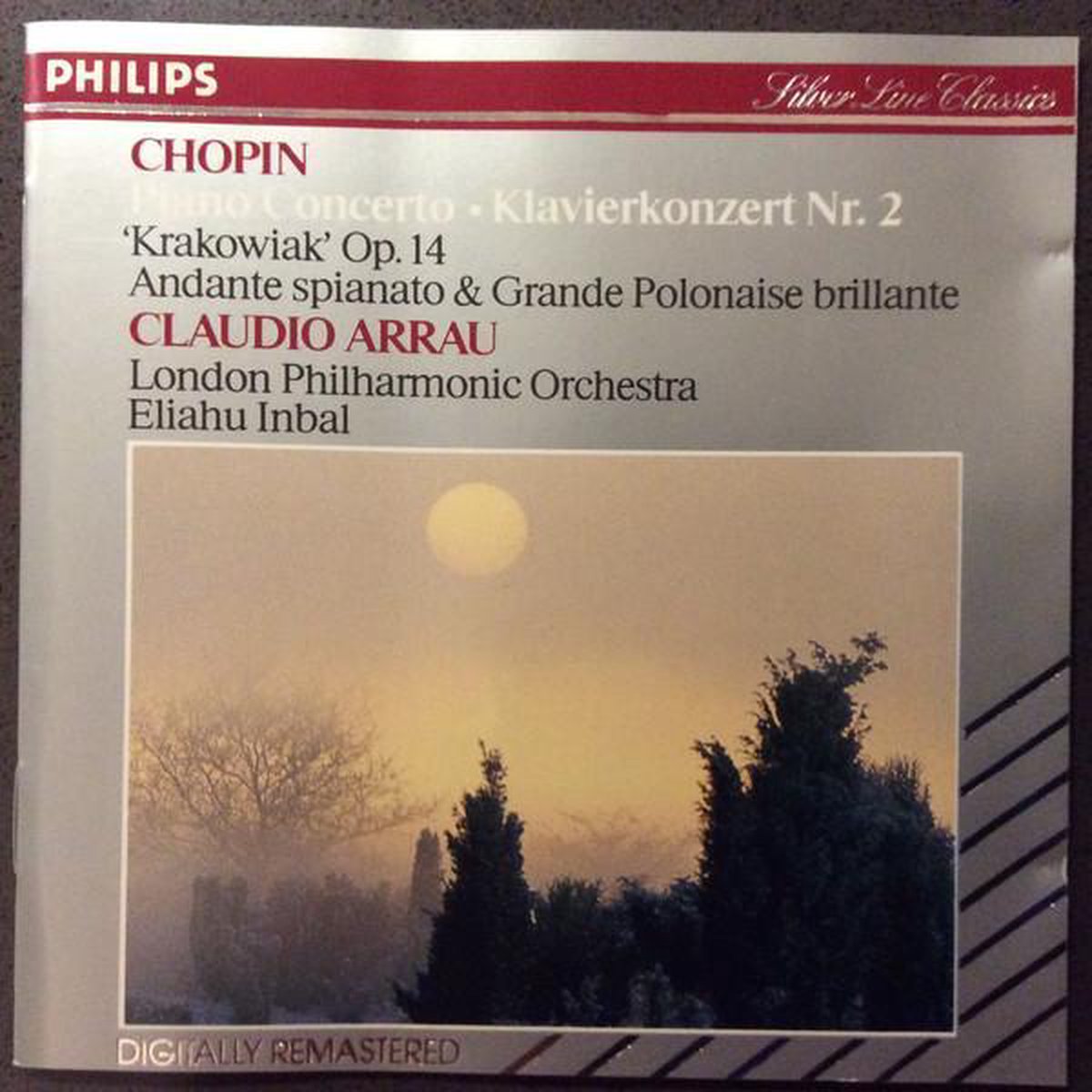 Chopin Piano Concerto No. 2 & "Krakowiak"Op. 14 C. Arrau LPO