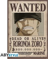 ONE PIECE - Affiche 91X61 - Wanted Zoro