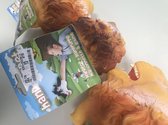 handpop in de vorm van een dier in een set van 4.