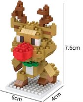 Nano blocks, Rudolf, 170 stukjes