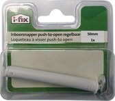 i-Fix inboorsnapper | push-to-open | regelbaar | inbouwdiepte 50mm