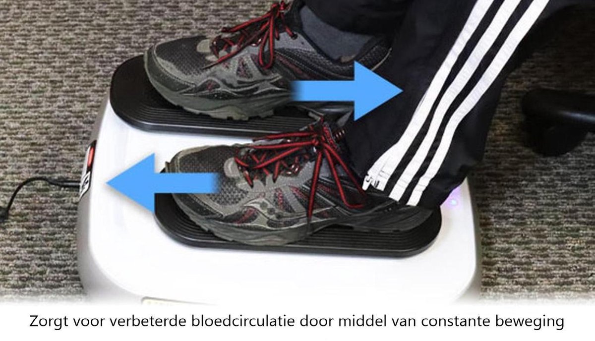 Bol.com Leg Exerciser met Afstandsbediening - Loopsimulator - 5 Standen - Bloedcirculatieapparaat - Rusteloze Benen aanbieding