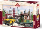 USA Collage puzzel ARt-Puzzle 2000