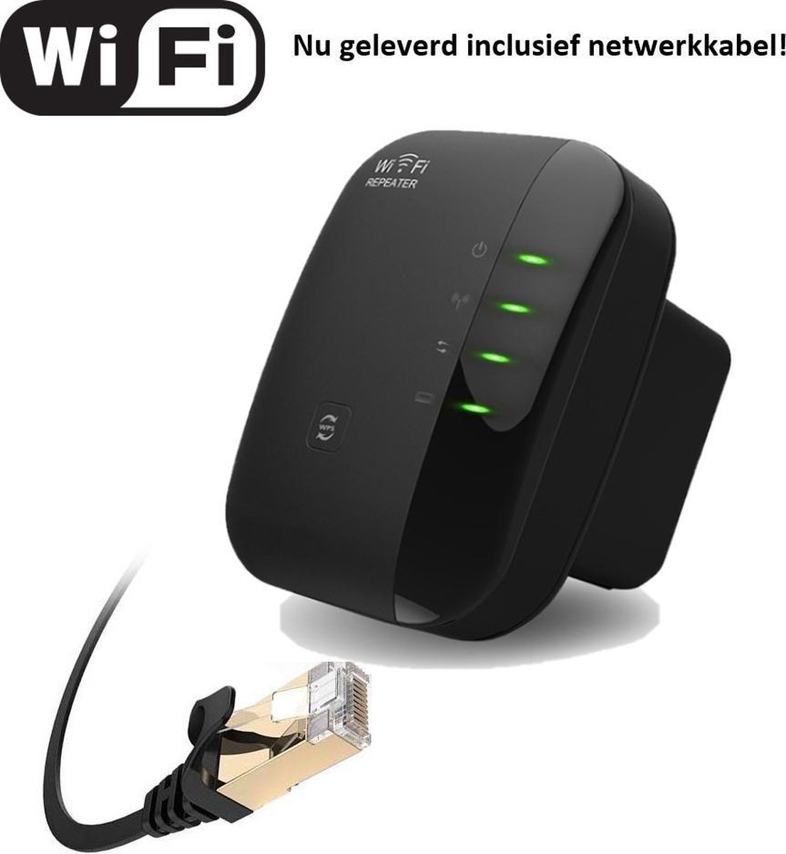 Afbeelding 2 van Living Needs Wifi Versterker – Wifi Repeater – Wifi Versterker stopcontact.