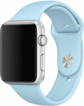 iWatch bandje – turquoise – 38/40 mm – Apple Watch – Sportbandje – Turquoise - S/M – Siliconen - Apple Watch Serie 3/2/1 – Apple Watch Serie 5/4