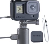 Ulanzi G8-3 Siliconen beschermhoes met Lensdop voor GoPro 8 - Hoesje met polsband voor GoPro 8